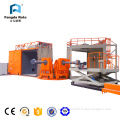 4 arms 6 stations rotomolding machine cast iron moulding machine